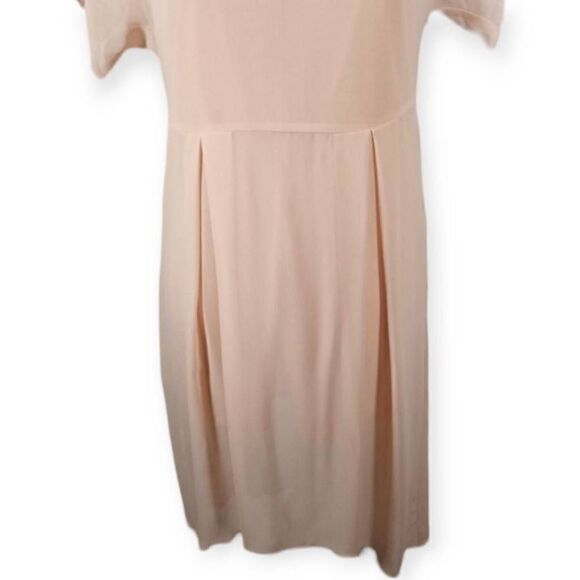 ZARA WOMAN LT.PINK CAMI DRESS WITH SHEER DRESS SZ.S EUC. - Picture 3 of 7